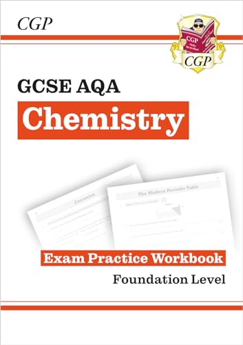 GCSE Chemistry AQA Exam Practice Workbook - Foundation: for the 2024 and 2025 exams (CGP AQA GCSE Chemistry) von Coordination Group Publications Ltd (CGP)